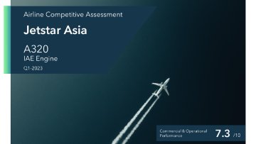 Jetstar Asia A320 Fleet Fit Analysis – AvBench