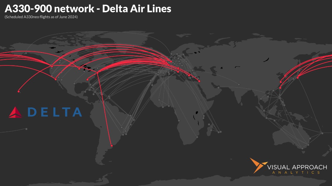 Where the wild A330neos roam - Visual Approach Analytics